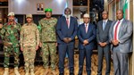 Wasiirka Gaashaandhiga Soomaaliya oo Madaxa howlgalka AUSSOM kala hadlay dardargelinta dagaalka Al-shabaab