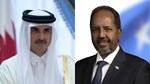 Madaxweynaha Soomaaliya oo qadka telfoonka kula hadlay amiirka Qatar kadib duqeyntii Israa’iil ee Doxa