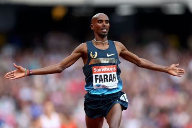 Mo Farah races ahead with school help in Somalia
