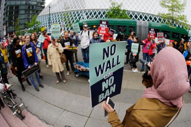 The Latest: Trump Confident Travel Ban Is Lawful