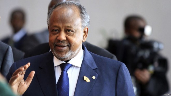 Djibouti's President Ismail Omar Guelleh, October 2013.