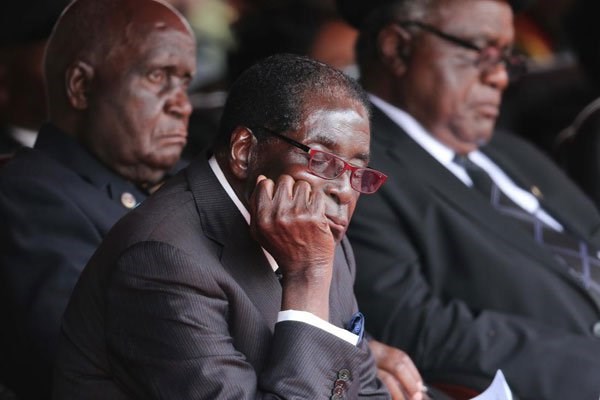Zimbabwean President Robert Mugabe's wife Grace Mugabe said February 17, 2017 death won't stop his re-election bid. FILE PHOTO | CHIBALA ZULU | AFP