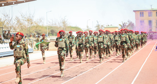 Dowladda Fedaraalka oo tababar u soo xirtay ciidamo cusub oo ku biiraya dagaalka Al-shabaab